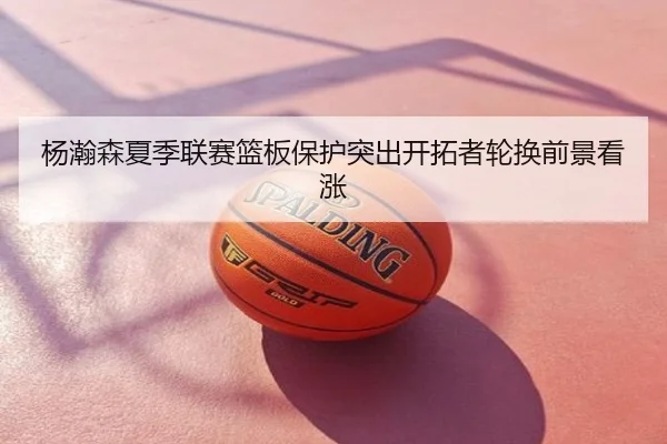 杨瀚森夏季联赛篮板保护突出开拓者轮换前景看涨